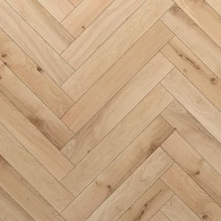 GoodHome Voir Tous Les Parquets|Parquet Contrecollé<Parquet contrecollé clipsable Padillac bâtons rompus en chêne français verni naturel