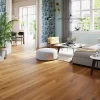 GoodHome Parquet Contrecollé|Voir Tous Les Parquets<Parquet contrecollé clipsable Visby XL en chêne verni blond rustique