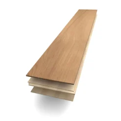 Parquet contrecollé clipsable bâton rompu en chêne marron rustique mat l.13,9 x L.80 cm x ép.14 mm- Parquet Contrecollé|Voir Tous Les Parquets