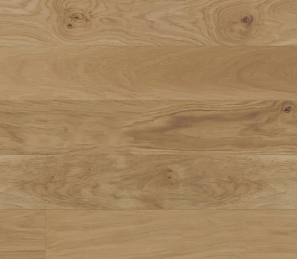 Parquet Contrecollé|Voir Tous Les Parquets<Parquet contrecollé clipsable en chêne blond rustique mat l.18,4 x L.121 cm x ép.12mm