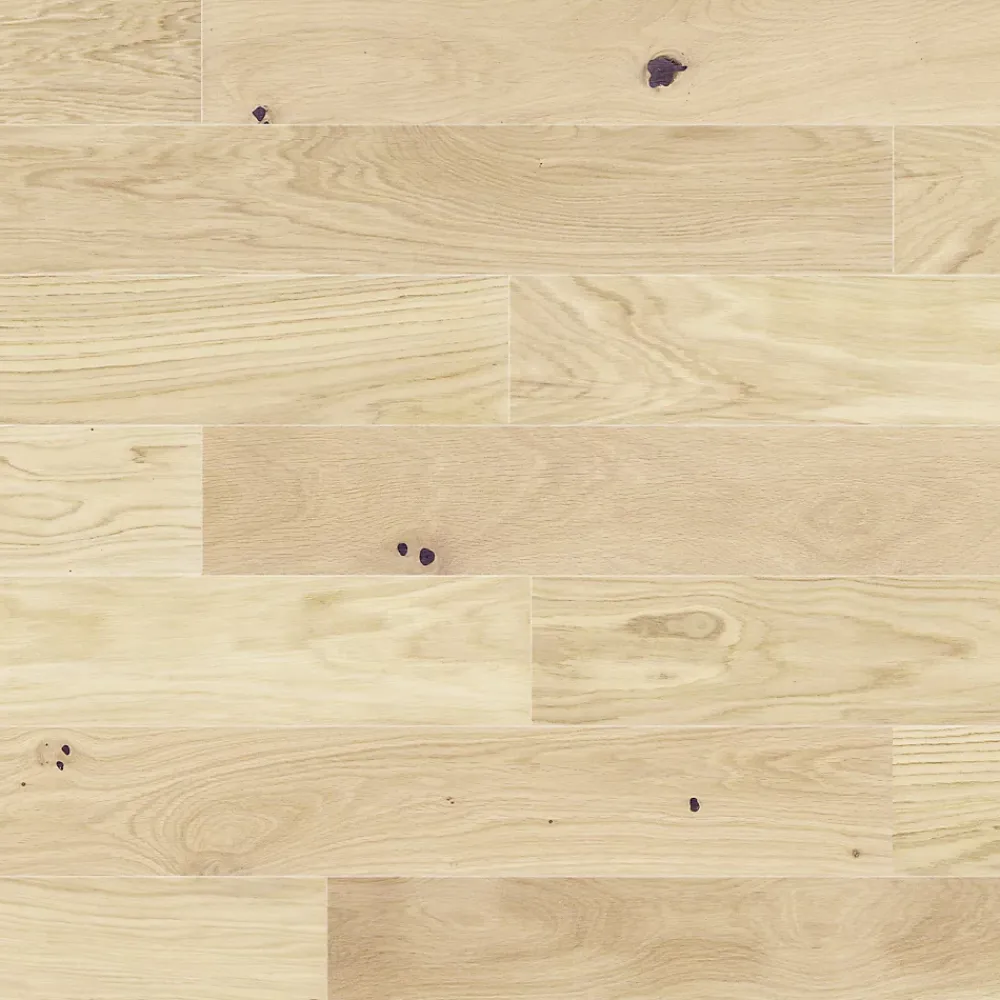 GoodHome Parquet Contrecollé|Voir Tous Les Parquets<Parquet contrecollé clipsable Lulea M en chêne verni naturel rustique