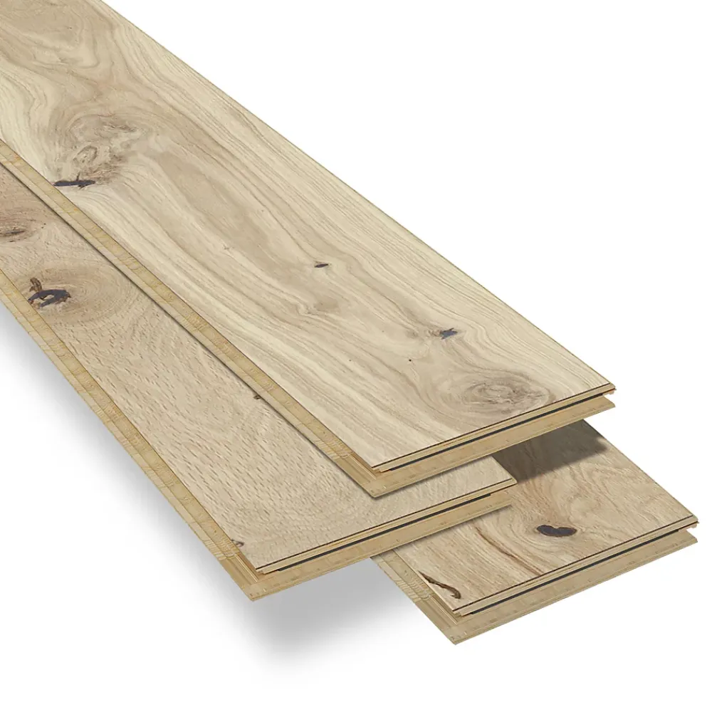 GoodHome Parquet Contrecollé|Voir Tous Les Parquets<Parquet contrecollé clipsable Lulea M en chêne verni naturel rustique