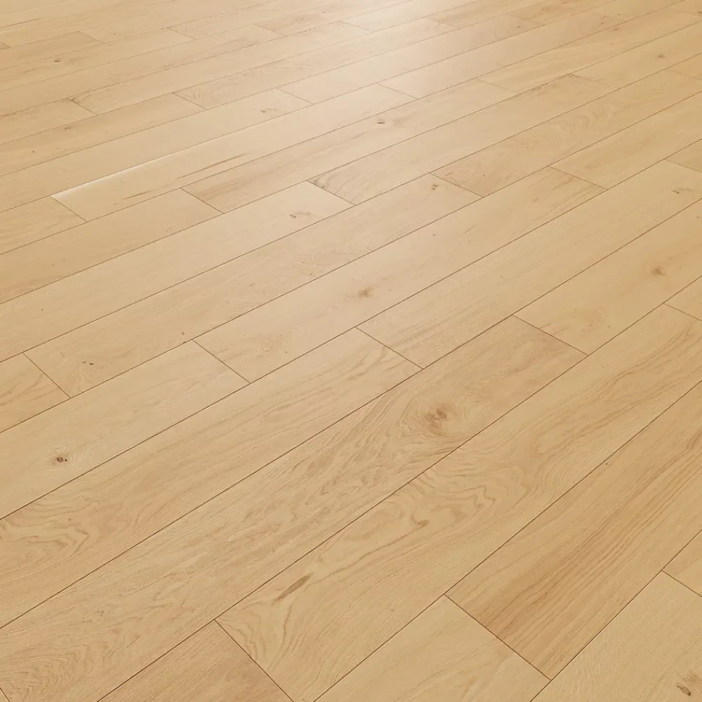 GoodHome Parquet Contrecollé|Voir Tous Les Parquets<Parquet contrecollé clipsable blond mat l.18 x L.109,2cm x ép. 14mm , Visby