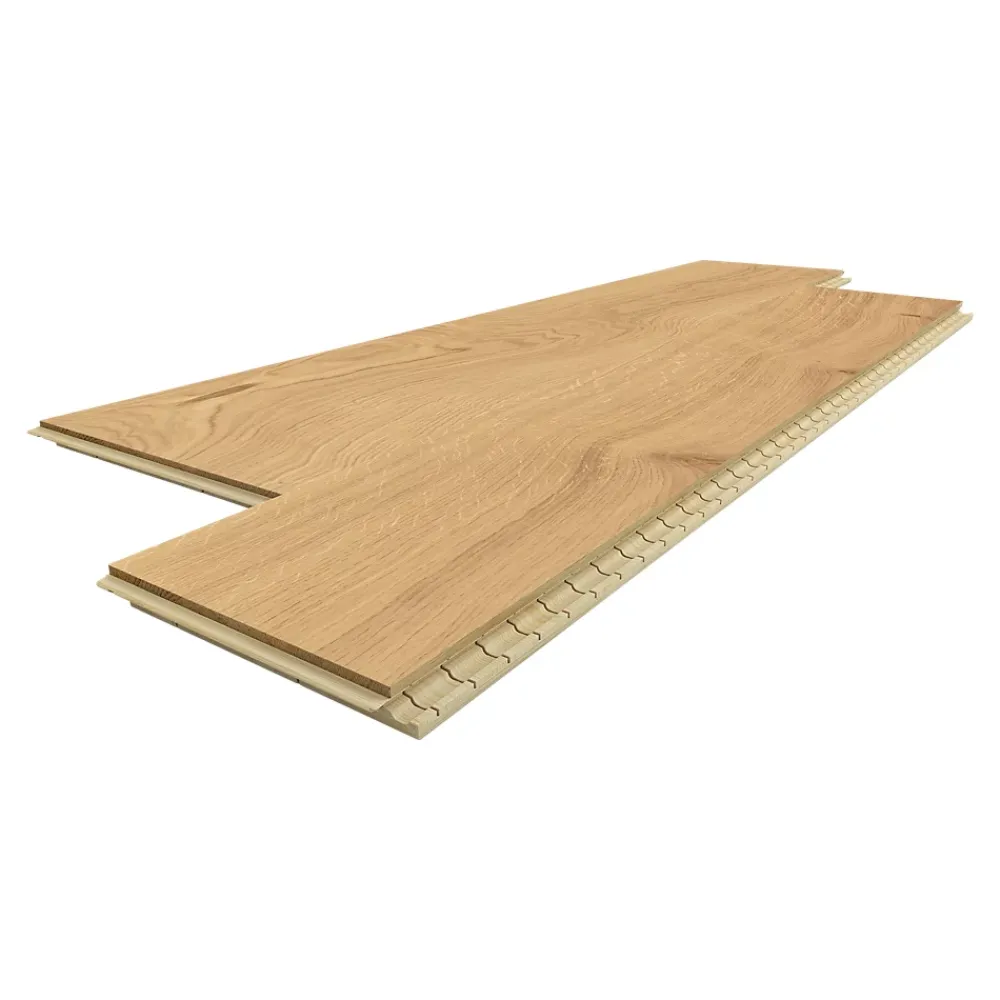 GoodHome Parquet Contrecollé|Voir Tous Les Parquets<Parquet contrecollé clipsable blond mat l.18 x L.109,2cm x ép. 14mm , Visby