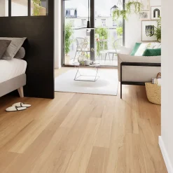 GoodHome Parquet Contrecollé|Voir Tous Les Parquets<Parquet contrecollé clipsable Lulea M en chêne huilé naturel