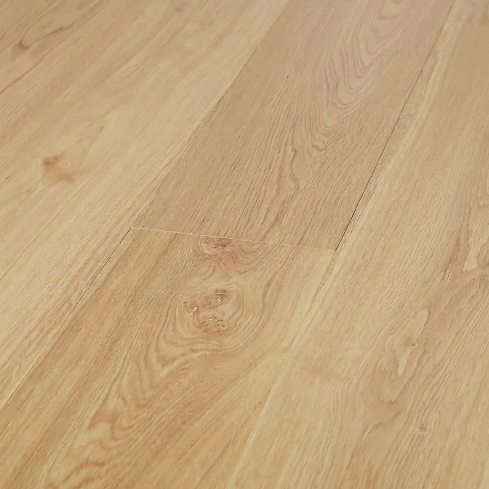 GoodHome Parquet Contrecollé|Voir Tous Les Parquets<Parquet contrecollé clipsable Visby XL en chêne huilé blond