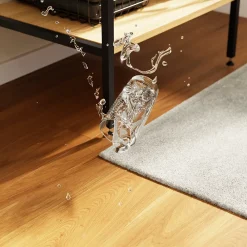 GoodHome Parquet Contrecollé|Voir Tous Les Parquets<Parquet contrecollé clipsable Visby L en chêne huilé blond compatible pièces humides