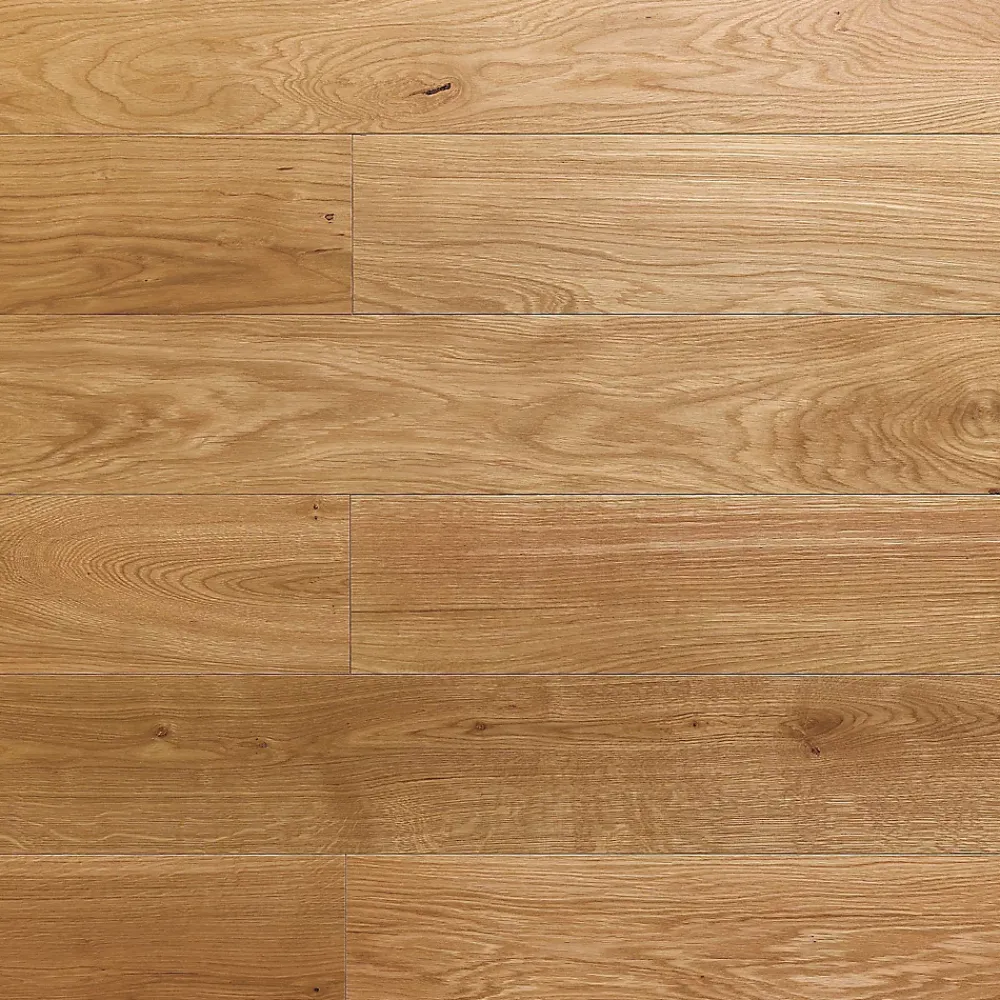 GoodHome Parquet Contrecollé|Voir Tous Les Parquets<Parquet contrecollé clipsable Visby L en chêne huilé blond compatible pièces humides