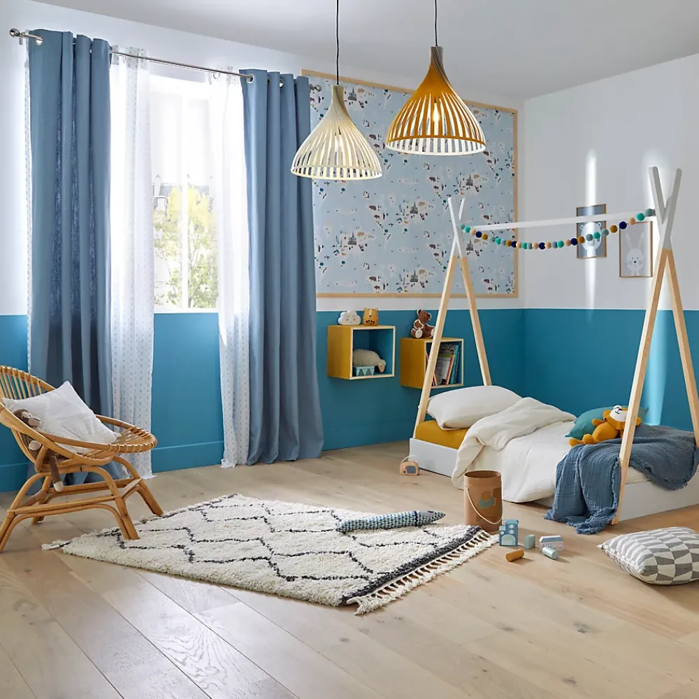 GoodHome Parquet contrecollé clipsable Goodsir XL en chêne verni coloris naturel- Parquet Contrecollé|Voir Tous Les Parquets