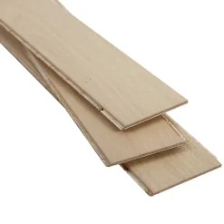 GoodHome Parquet Contrecollé|Parquet Chevron<Parquet contrecollé clipsable Lulea bâtons rompus en chêne huilé coloris naturel