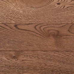 GoodHome Parquet contrecollé clipsable Skara bâtons rompus en chêne huilé brun rustique- Parquet Chevron|Parquet Contrecollé