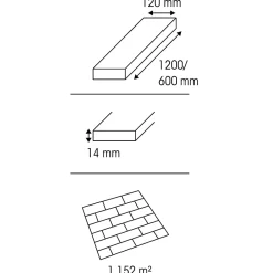 GoodHome Parquet massif à coller Dryby M en frêne huilé blond compatible pièces humides- Parquet Massif|Voir Tous Les Parquets