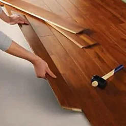 Parquet massif à coller en teck finition vernis mat coloris brun l.12 x ép.1,2 cm- Parquet Massif|Voir Tous Les Parquets