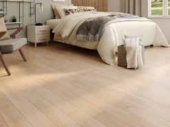 GoodHome Parquet massif à coller Lulea L en chêne brut naturel- Parquet Massif|Voir Tous Les Parquets