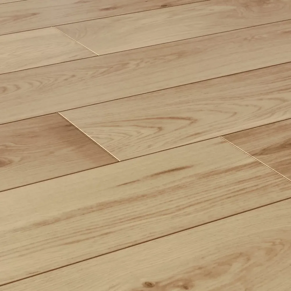 GoodHome Parquet massif à coller Lulea XL en chêne huilé naturel- Parquet Massif|Voir Tous Les Parquets