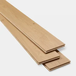 GoodHome Parquet Massif|Voir Tous Les Parquets<Parquet massif à coller Lulea L en chêne huilé naturel