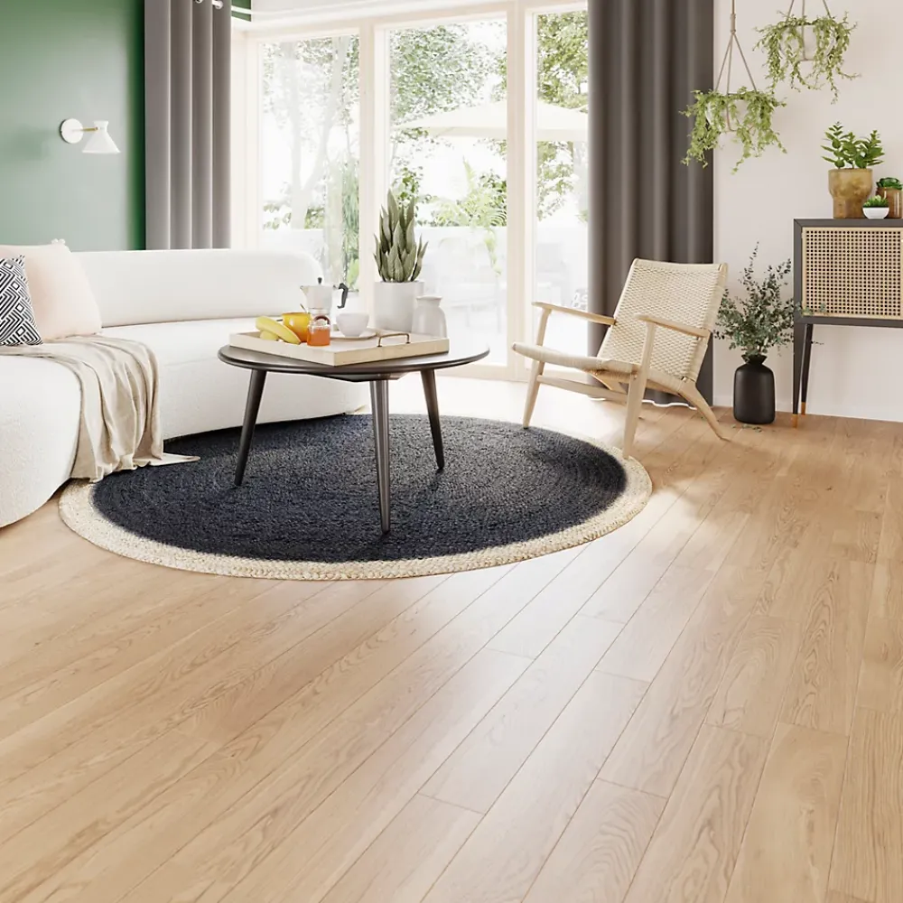 GoodHome Parquet Massif|Voir Tous Les Parquets<Parquet massif à coller Lulea L en chêne huilé naturel