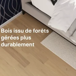 GoodHome Parquet Massif|Voir Tous Les Parquets<Parquet massif à coller Lulea S en chêne huilé naturel