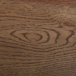 GoodHome Parquet massif à coller Skara L en chêne verni brun- Parquet Massif|Voir Tous Les Parquets