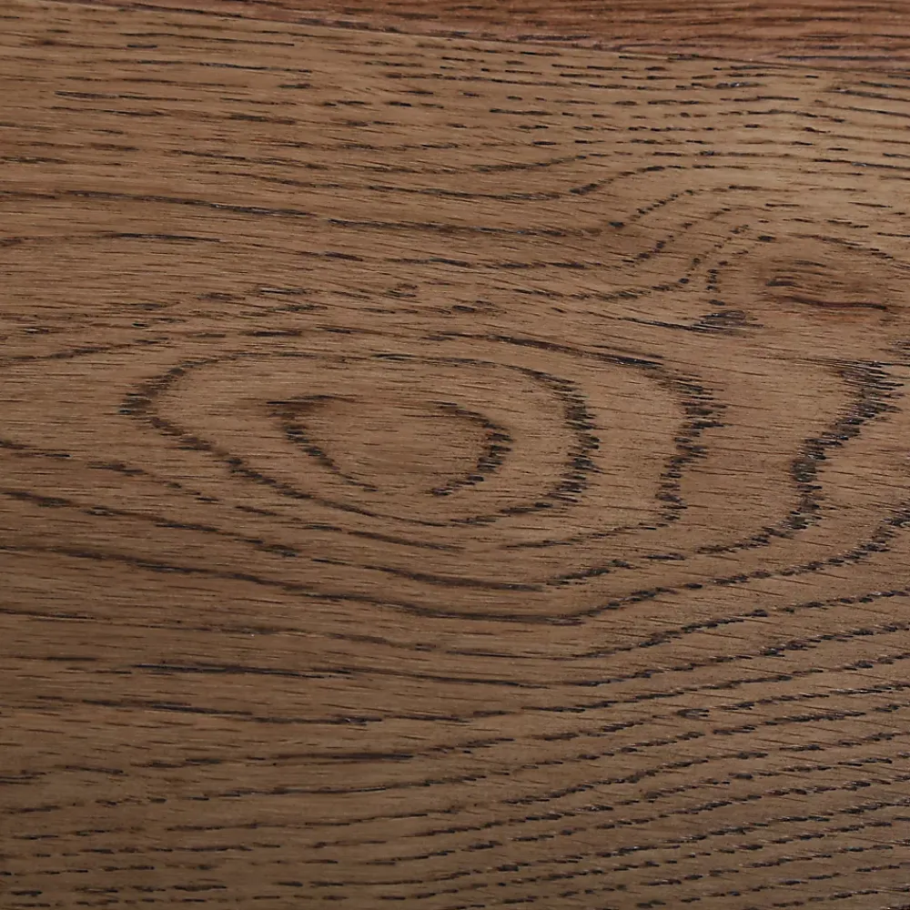 GoodHome Parquet massif à coller Skara L en chêne verni brun- Parquet Massif|Voir Tous Les Parquets