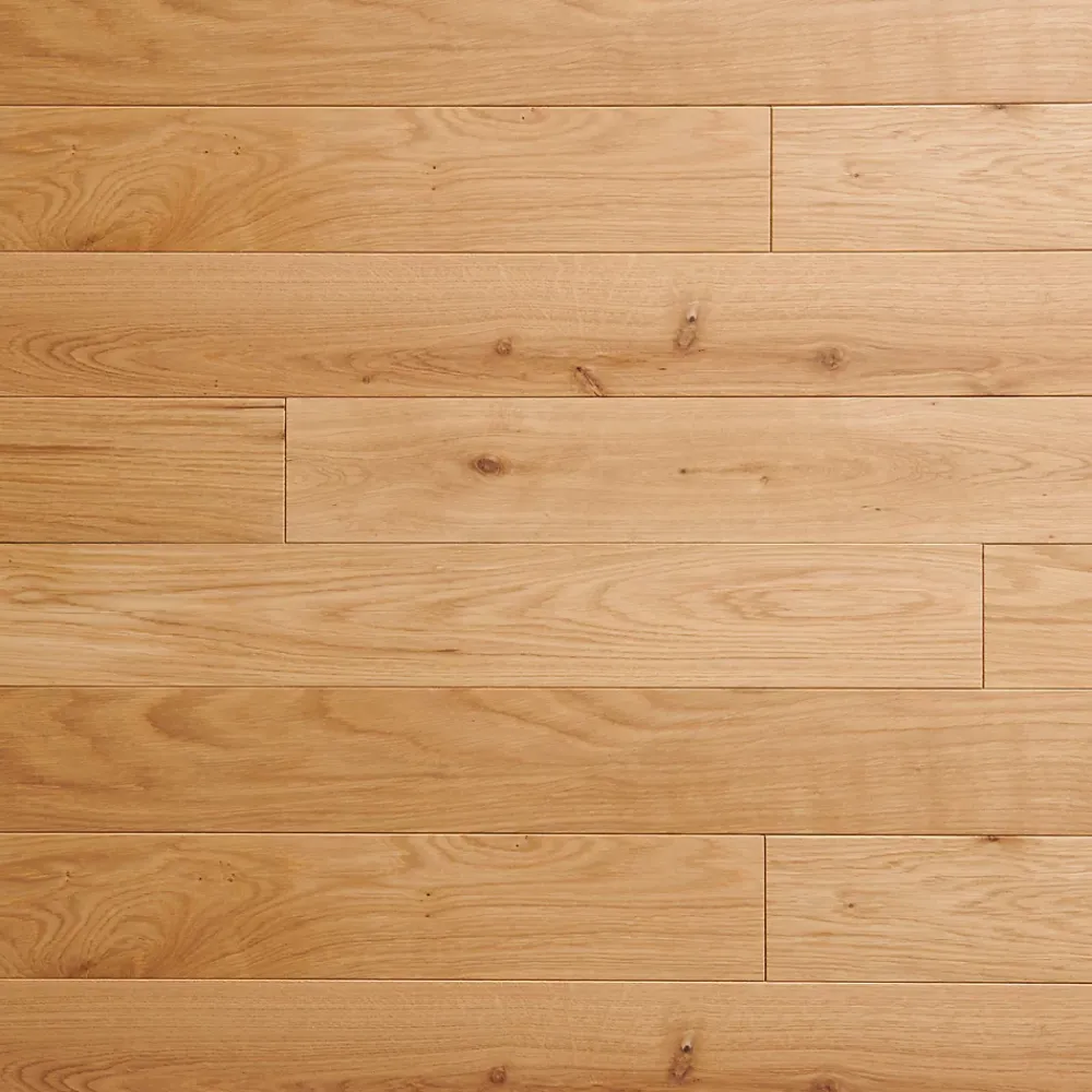 GoodHome Parquet Massif|Voir Tous Les Parquets<Parquet massif à coller Visby S en chêne huilé blond