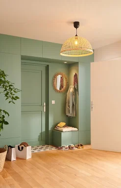 GoodHome Voir Tous Les Parquets|Parquet Massif<Parquet massif clipsable en chêne Laholm finition vernis mat coloris naturel