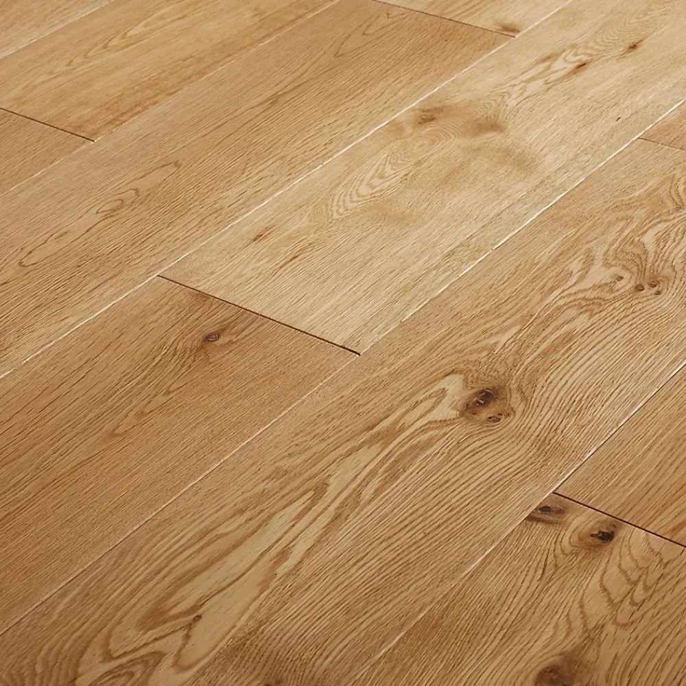 GoodHome Parquet Massif|Voir Tous Les Parquets<Parquet massif clipsable Ystad L en chêne huilé blond
