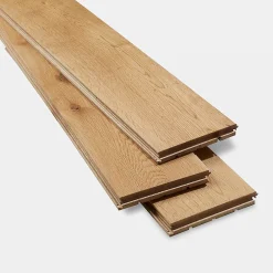 GoodHome Parquet Massif|Voir Tous Les Parquets<Parquet massif clipsable Ystad L en chêne huilé blond