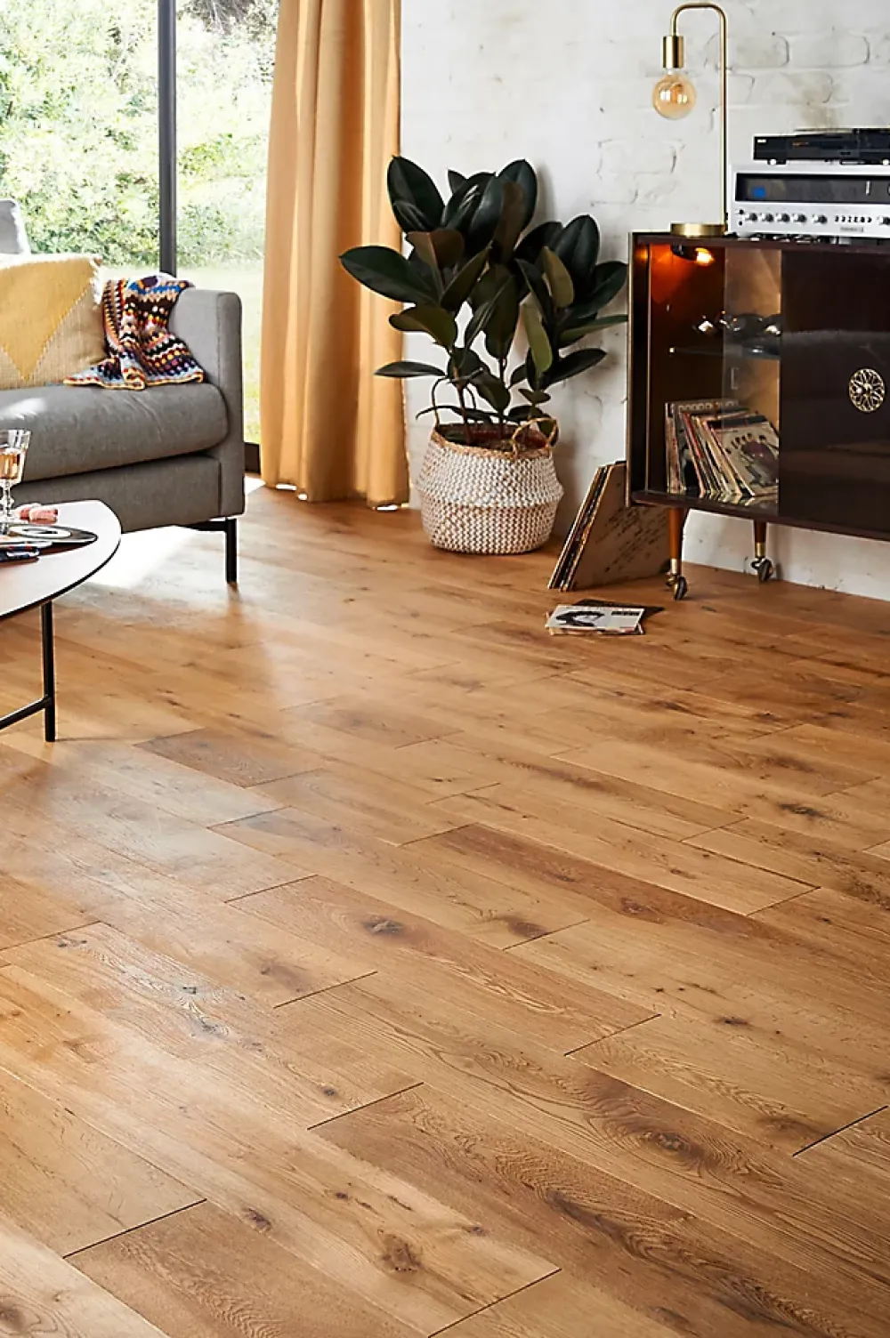 GoodHome Parquet Massif|Voir Tous Les Parquets<Parquet massif clipsable Ystad L en chêne huilé blond