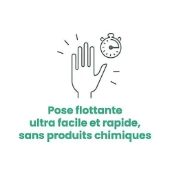 Deschaumes Parquet Massif|Voir Tous Les Parquets<Parquet Naofloor Chêne Massif Verni Naturel l. 11,5cm - Ep. 13mm - Fabrication Française - Choix Authentique
