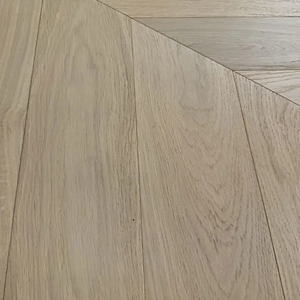 Premibel Parquet Parquet Point de Hongrie Chêne contrecollé verni brossé Pr Bis Invisible Newcastle 125x15X780mm - 4mm de couche d'usure- Parquet Contrecollé|Voir Tous Les Parquets