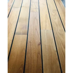 Aelle Carrelage Parquet pont de bateau avec joint de PU intégré en teck indonésien massif INES- Parquet Massif|Voir Tous Les Parquets