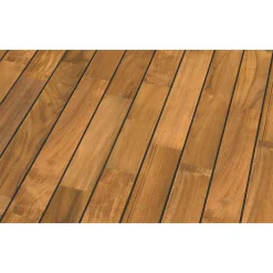 Aelle Carrelage Parquet pont de bateau avec joint de PU intégré en teck indonésien massif INES- Parquet Massif|Voir Tous Les Parquets
