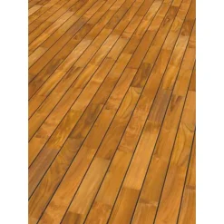 Aelle Carrelage Parquet pont de bateau avec joint de PU intégré en teck indonésien massif INES- Parquet Massif|Voir Tous Les Parquets