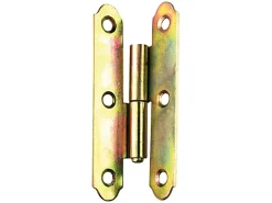 QCL Paumelle espagnole gauche bichromatée 100 x 50 mm- Accesoire Pour Volet