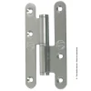 Afbat Paumelle parisienne droit bout rond en Inox 140x70 mm- Accesoire Pour Volet