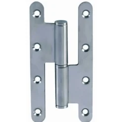 Afbat Accesoire Pour Volet<Paumelle parisienne droit bout rond en inox 110x55 mm