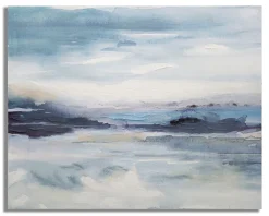 Mauro Ferretti Panneau Tasseau Bois<Peinture sur toile abstraite multicolore cm 100x2,8x80
