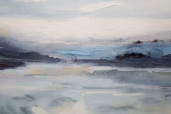 Mauro Ferretti Panneau Tasseau Bois<Peinture sur toile abstraite multicolore cm 100x2,8x80