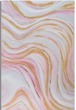 Mauro Ferretti Panneau Tasseau Bois<Peinture sur toile abstraite multicolore cm 60x2,7x90