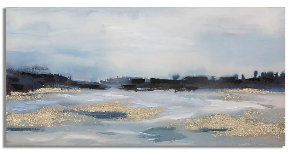 Mauro Ferretti Peinture sur toile abstraite multicolore cm 120x2,8x60- Panneau Tasseau Bois
