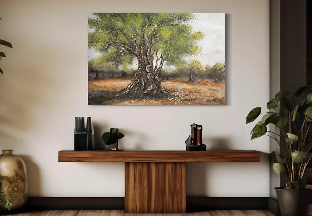 Mauro Ferretti Panneau Tasseau Bois<Peinture sur toile avec applications en relief cm 120x3,8x80