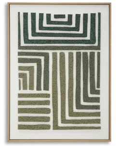 Mauro Ferretti Peinture sur toile avec cadre cm 60x2,9x80- Panneau Tasseau Bois