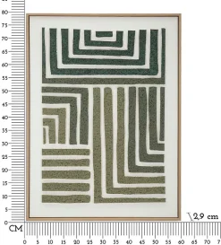 Mauro Ferretti Peinture sur toile avec cadre cm 60x2,9x80- Panneau Tasseau Bois