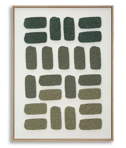Mauro Ferretti Panneau Tasseau Bois<Peinture sur toile avec cadre cm 60x2,9x80