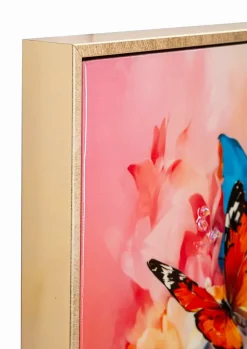 Mauro Ferretti Panneau Tasseau Bois<Peinture sur toile laquée avec cadre 62x4x92 cm