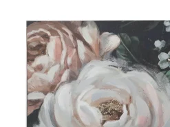 Mauro Ferretti Peinture sur toile multicolore fleurs cm 120x3,7x60- Panneau Tasseau Bois