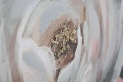 Mauro Ferretti Peinture sur toile multicolore fleurs cm 120x3,7x60- Panneau Tasseau Bois