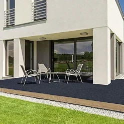 Floordirekt Pelouse synthétique Farbwunder Pro Noir 133 x 250 cm- Moquette|Moquette
