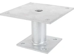GAH ALBERTS Pied de poteau platines fixes 100/150 Alberts- Bois De Charpente